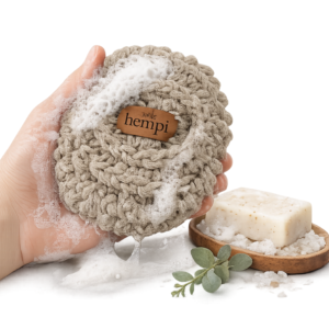 Naturalna konopna myjka peelingująca - Hempi