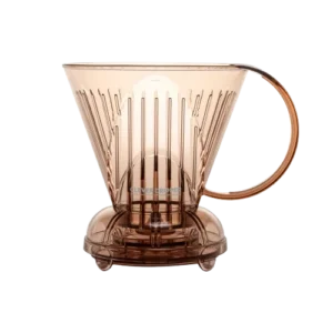 Clever Dripper L brązowo-transparentny 500 ml + 100 filtrów