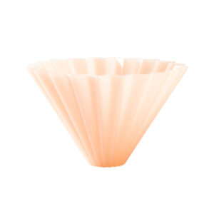ORIGAMI Air S – Matowy różowy dripper do kawy przelewowej