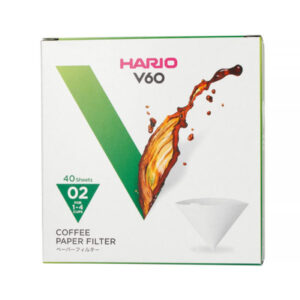 Hario filtry papierowe do dripa V60-02 – 40 szt
