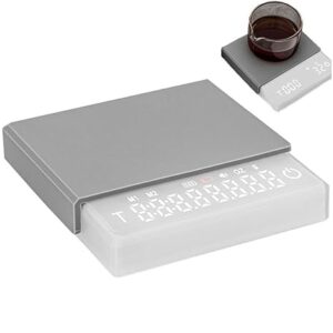 Waga baristyczna z timerem 0,1 g – biała
