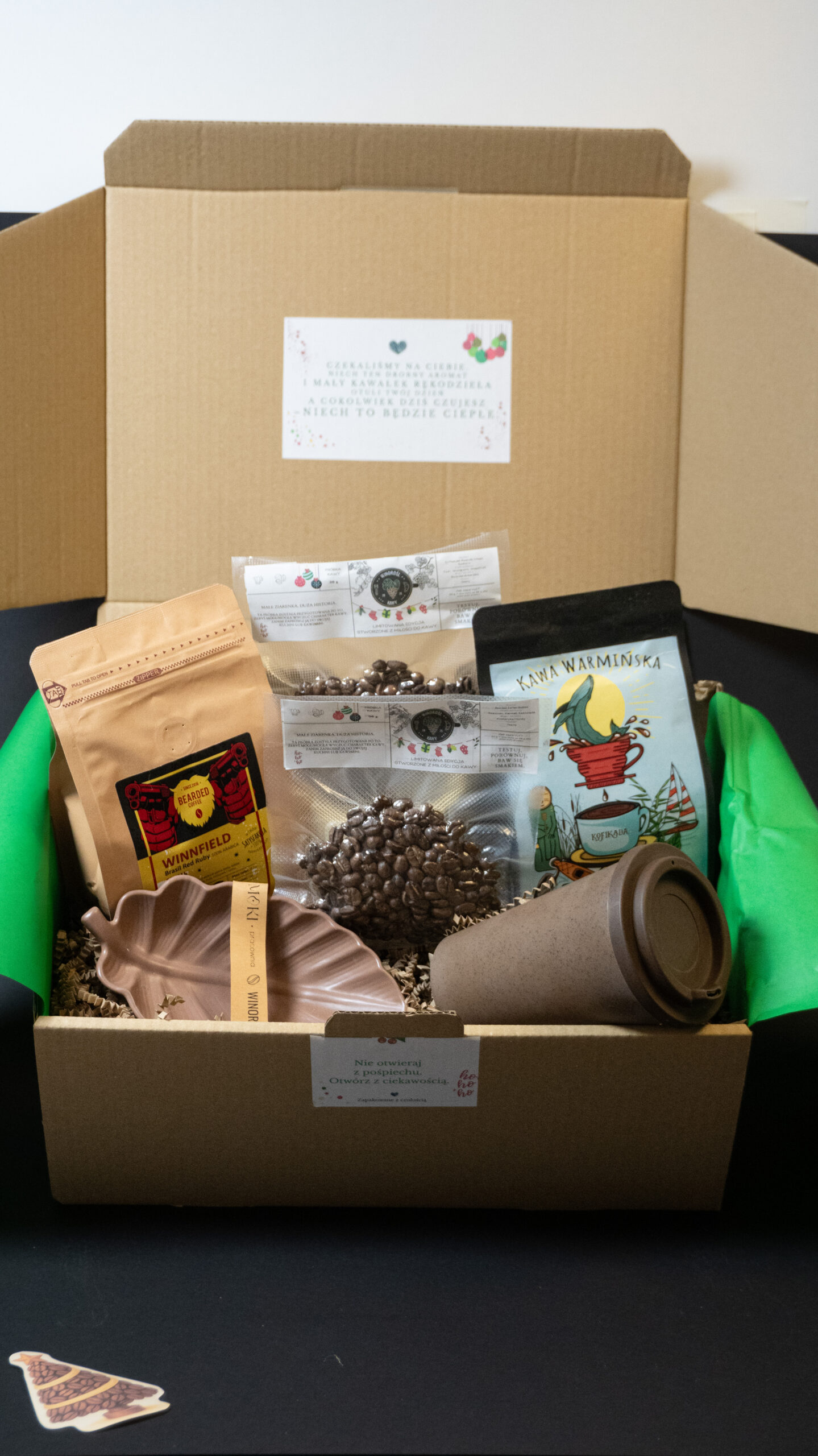 Alt=Zestaw Prezentowy Kawa &ndash; Świąteczny Box