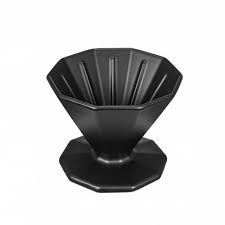 Ceramiczny dripper do kawy – czarny