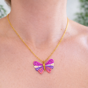 Naszyjnik handmade „Motyl” – Rusałka