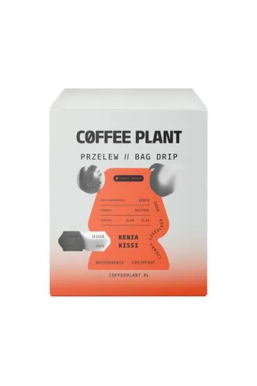 Coffee Plant - Kenia Kisii – Drip Bag – 10 szt