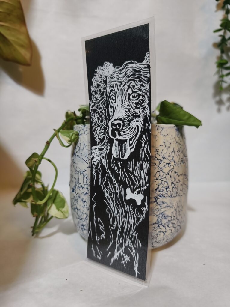 zakładka-czarno-biała-spaniel-1
