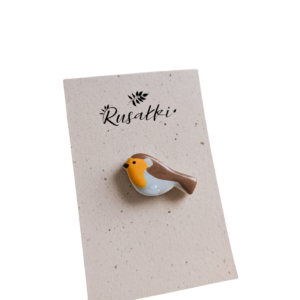 Pin handmade ,,Rudzik" - Rusałka