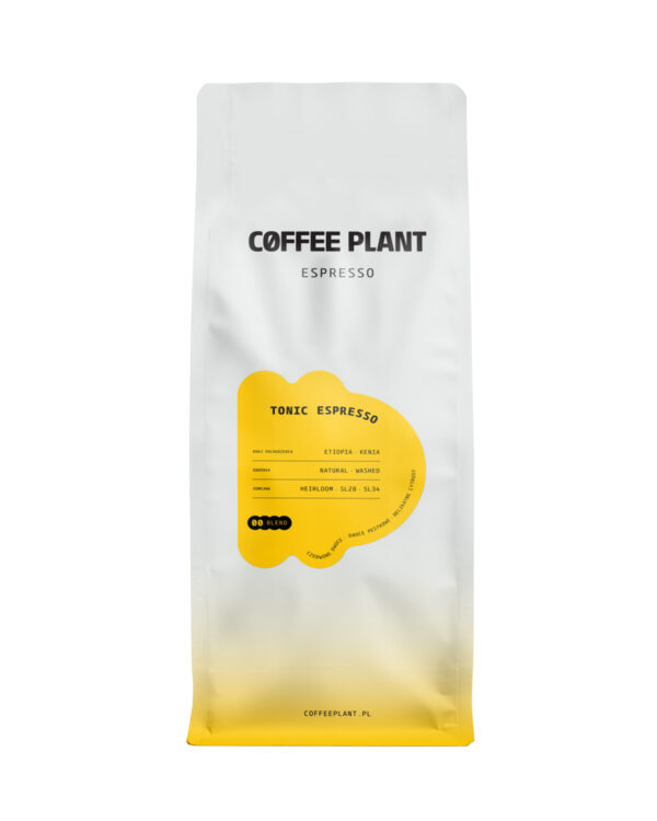 Coffee Plant - Tonic Espresso – 1 kg – Nie marnujemy – pijemy!